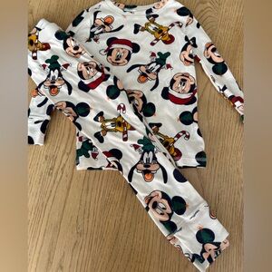 Kids Disney Christmas Pajama Set